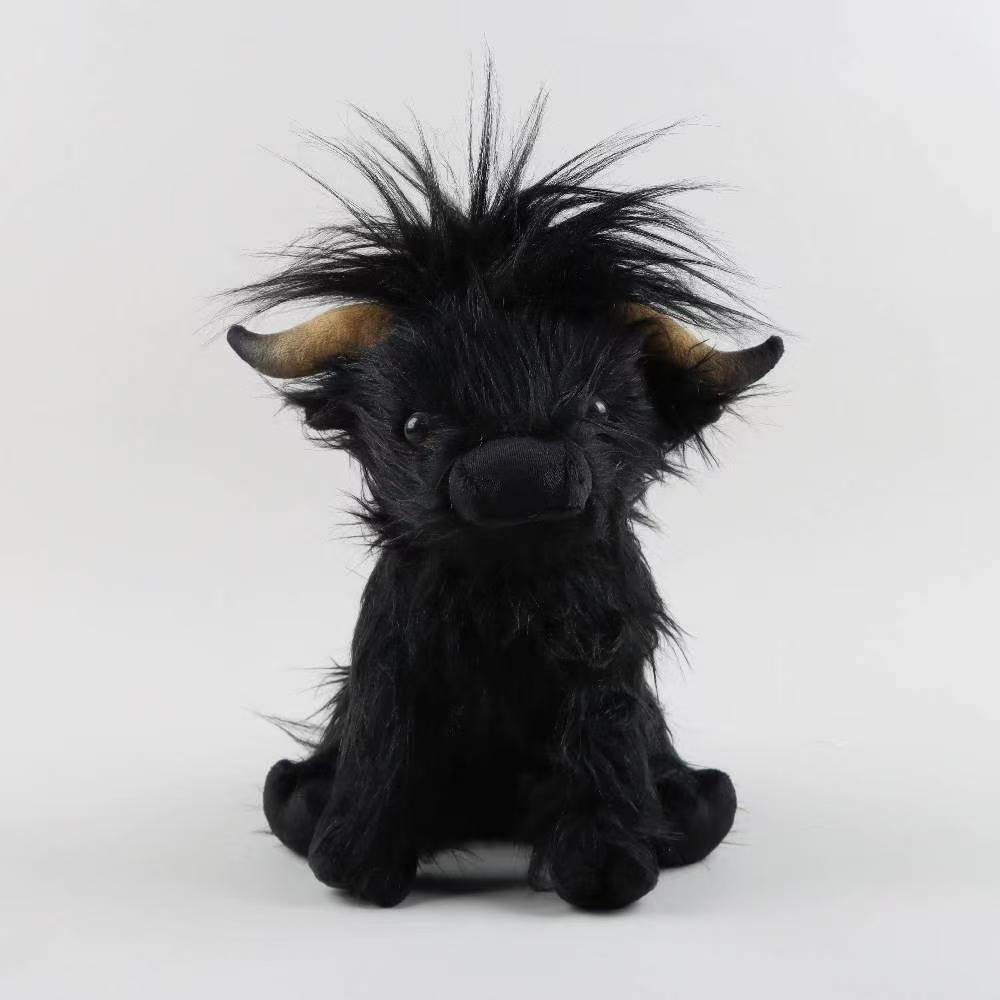 Scottish Highland Cow Toy Plush Stuffed Animal