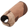 Pet Windproof Adjustable Down-Padded Jacket Warm Reversible Vest For Dogs