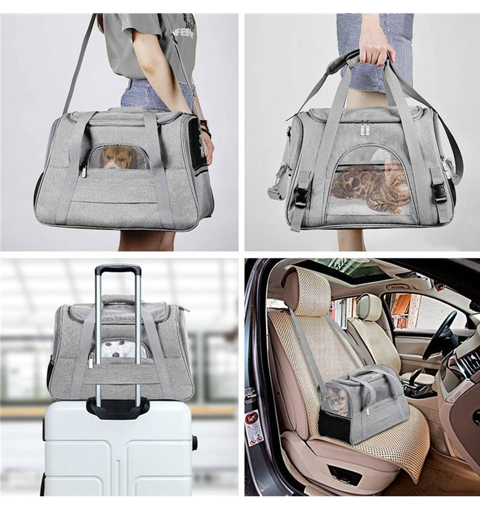 Portable Outdoor Portable One Shoulder Diagonal Cross Pet Box