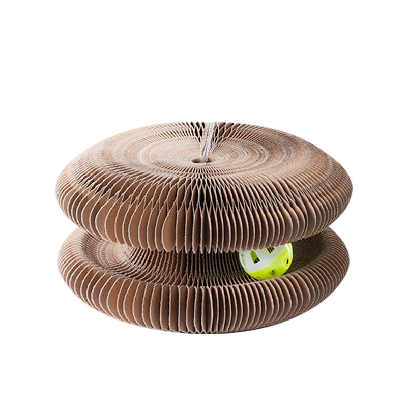 Creative Cat Scratch Board Decompression Grinding Claw Corrugated Paper Pet Toy Supplies