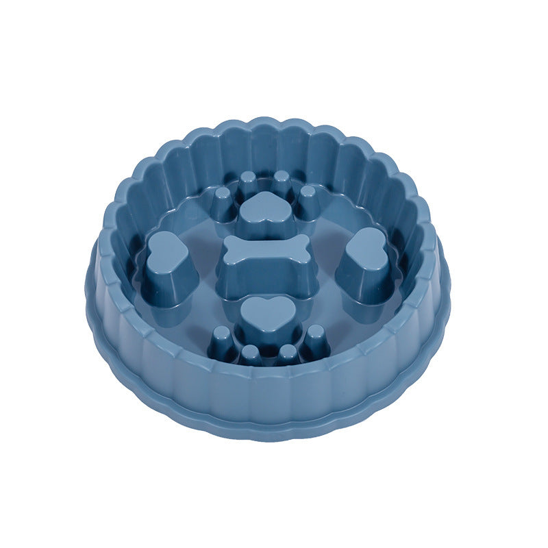 Pet Supplies Dog Cat Anti Choking Feeding Food Bowls Puppy Slow Down Eating Feeder Dish Prevent Obesity New Product Variety