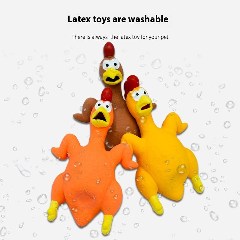 Screaming Chicken Vent Bite-resistant Dog Sound Toy