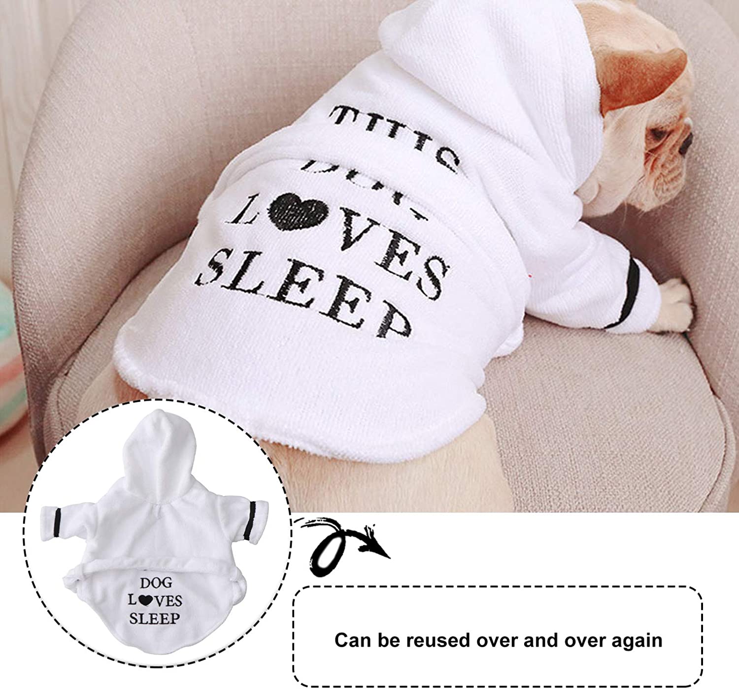Bath Robe with Hood