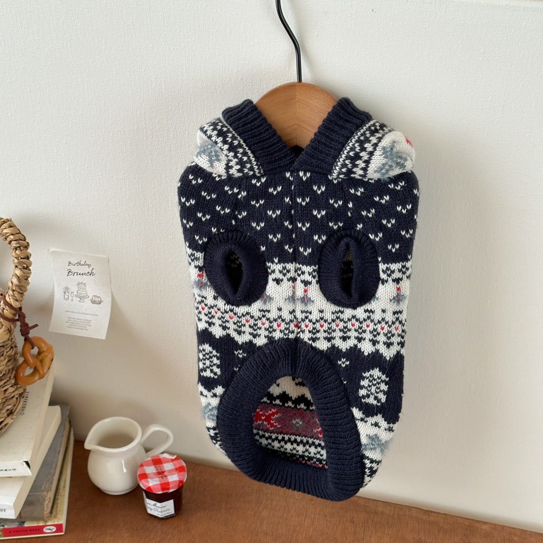 Sweater Pet Clothing Waterproof  Delicately Soft  Keeps Cats Warm And Dogs Cozy