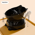 Stainless Steel Anti-fall Oblique Cat Bowl