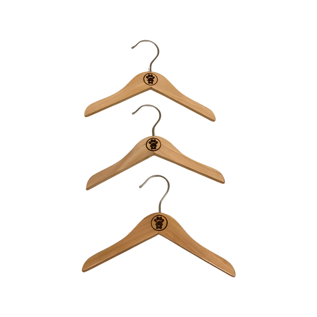 Bespoke Paws Wood Hangers