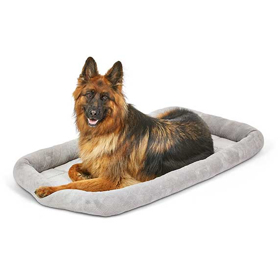 48in Midwest Diamond Stitch Bed Gray