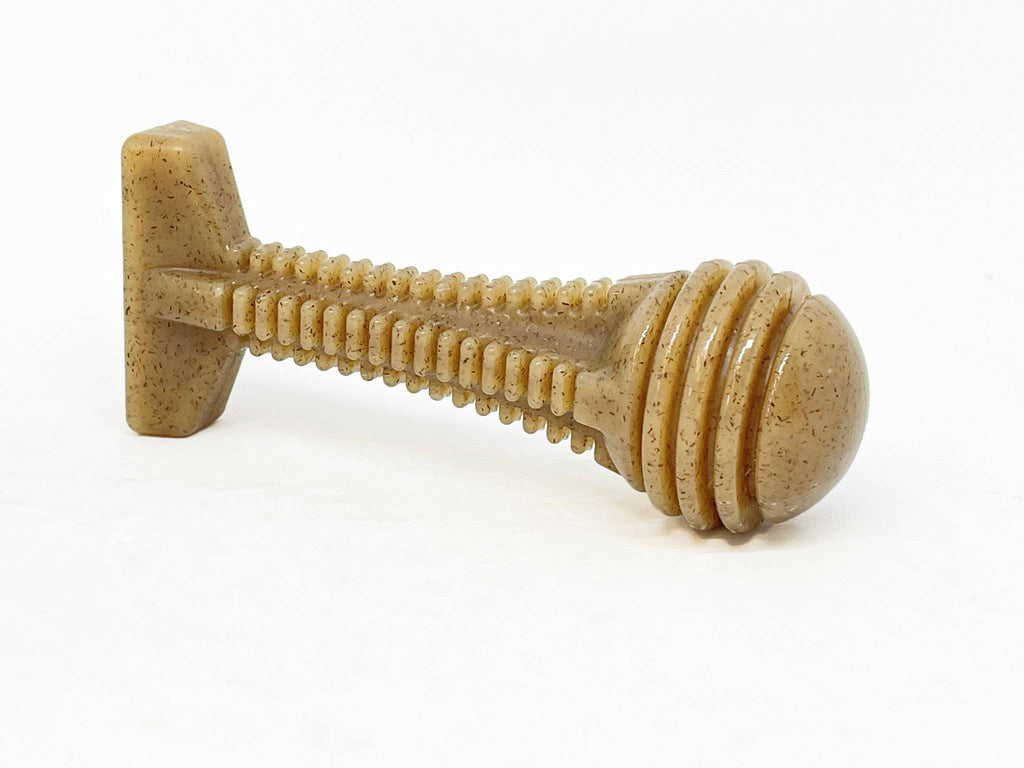 Honey Bone Dental Tower Nylon Chew Toy for Aggressive Chewers | USA Made